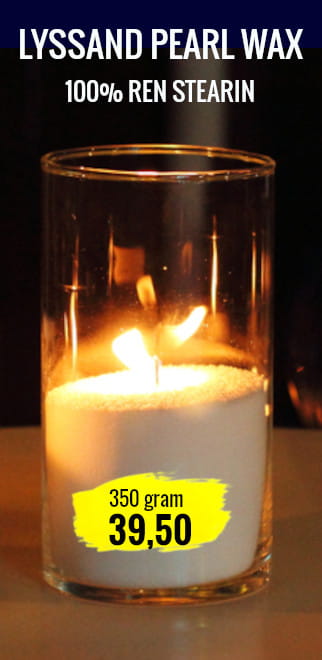 Svanemærket fyrfadslys Neutral voks rapsolie